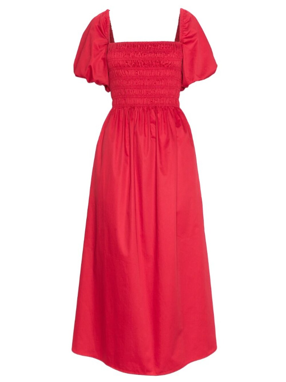 Hill House Home The Julia Dress - Carmine Red - Small (NWT!) - Picture 3 of 3